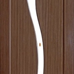 фото Межкомнатная дверь "Стендор" Модель 4861 Тёмный орех