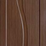 фото Межкомнатная дверь "Стендор" Модель 4860 Тёмный орех