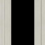 фото Межкомнатная дверь CASAPORTE экошпон Сан-Ремо 01 черное стекло "триплекс"