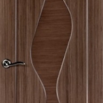 фото Межкомнатная дверь "Стендор" Модель 860 Тёмный орех
