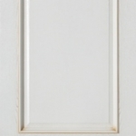фото Шпонированная дверь Стендор Ампир А0208 Выбеленный дуб с патиной