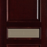 фото Шпонированная дверь Стендор Ампир А0523 Красное дерево