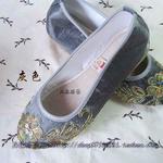 фото Туфли Small garden blessing card embroidered shoes a6028