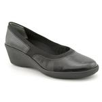 фото Easy Spirit Farina Womens Size 10 Black Leather Wedges Heels Shoes