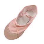 фото Pink Soft Fabric Dancing Ballet Ladies' Shoes Size 8.5
