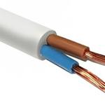 фото Силовой кабель с гибкими медными жилами КуГВВ 2х1.5 (N) многопроволочный белый|00001000257 Курс