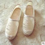 фото Красиво! Весна/лето 2013 Винтаж корейский дизайнер обуви чистота супер красоты кружева обувь плоские туфли