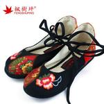 фото Кленовые полы оригинальные тысячи Национальный Ветер слой старой Пекине ткань обувь вышитые туфли обувь с беременных Одноместный A621
