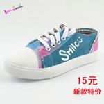фото Специальный низкий женский холст корейский приливных обувь малых студентов толстой подошве платформа обувь дышащий женщин