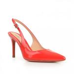 фото BALDININI Ярко-красные лакированные туфли с открытой пяткой от бренда Baldinini