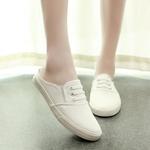фото Летние туфли с дышащей обуви любителей ленивый дома Холст обувь Корейский приливных плоские ноги и обувь для отдыха студентов