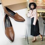 фото Корейский весной 2016 совет Новой Англии колледж ветра женской обуви с коренастый пятки руб свет ретро обувь женщин