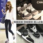 фото Звезды спорта Кореи увеличивает в покупке корейской версии склона с толстой подошве обувь плоские ботинки Повседневная обувь