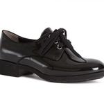 фото ANGELO GIANNINI Ботинки из черной лакированной кожи от бренда Angelo Giannini