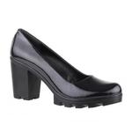 фото SHOES MARKET Лаковые модные туфли черного цвета на каблуке от турецкого бренда Shoes Market