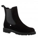 фото SITON Велюровые зимние черные ботинки на резинках от бренда Siton