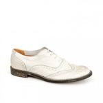 фото ALESSANDRO Белые кожаные ботинки от итальянского бренда Alessandro