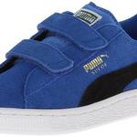 фото PUMA Kids' Suede Sneaker with Hook-and-Loop Straps