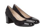 фото Norma J. Baker Черные туфли с комбинацией из замши и кожи от бренда Norma J. Baker