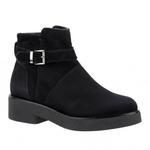 фото REPO Зимние черные замшевые ботинки на молнии бренда Repo