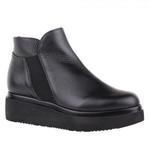 фото REPO Зимние черные кожаные ботинки на молнии бренда Repo