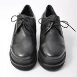 фото Unlace Ботинки кожаные Анлак 56042/1015/чёрный/чёрный/37 Черный/черный