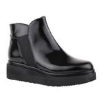 фото REPO Лаковые черные ботинки на молнии бренда Repo
