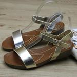 фото Летние стили внешней торговли размер в группе золото серебро клинья обувь диких ногу с комфортом сандалии
