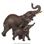 фото Фигурка слоны 18х9,7х16,5 см.