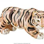 фото Статуэтка декоративная тигр длина 33 см высота 17 см