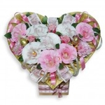 фото Букет из конфет "Сердце розовое"