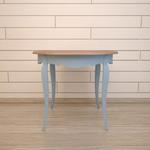 Фото №4 Круглый голубой стол обеденный "Leontina" ST9352SB-ET