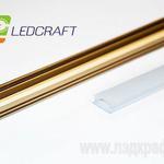 фото Профиль универсальный Ledcraft LC-P2-2PB золото