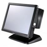 фото POS-компьютер моноблок Sam4s SPT-4700, 15" сенсорный , черный (2Gb,HDD,MSR (1+2+3) PS/2