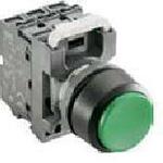 фото Кнопка MP4-20G зеленая выступающая (корпус) без подсветки с фиксацией | арт. COS1SFA611103R2002 | ABB