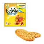 фото Печенье ЮБИЛЕЙНОЕ "BelVita Утреннее", витаминизированное, с фундуком и медом, 100 г, картонная упаковка