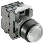 фото Кнопка MP4-21C прозрачная выступающая (корпус) с подсветкой с фиксацией | арт. COS1SFA611103R2108 | ABB