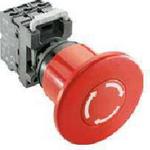фото Кнопка MPMP4-10R ГРИБОК красная (корпус) 60мм с усиленной фиксацией отпускание вытягиванием | COS1SFA611514R1001 | ABB