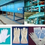 фото Линия по производству одноразовых медицинских перчаток.