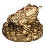 фото Фигурка "жаба денежная" 10.8*10.5*5.8см Polite Crafts&amp;gifts (156-537)