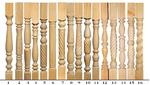 Фото №2 Элементы лестниц(балясины,столбы,колонны,поручень,повороты,ступени)