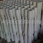 Фото №8 Балюстрады, столбы, перила, шары, колонны из мрамора России
