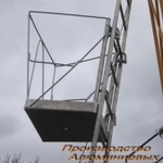 фото Площадка, навешиваемая на строительные лестницы ПЛА