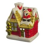 фото Фигурка "домик перед рождеством" 10*8.5*12.2см Polite Crafts&amp;gifts (156-565)