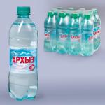 фото Вода газированная минеральная АРХЫЗ, 0,5 л, пластиковая бутылка