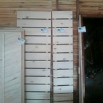 Фото №6 Банные двери из массива сосны, осины купить, цена в Барнауле.