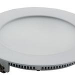 фото Светодиодный светильник "Downlight" плоский 11.1вт 4200K 525лм IP40 УХЛ4 | TRP13-01-C-02 (серебряный корпус) НОВЫЙ СВЕТ