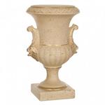 фото Кубок со львами "романо" старинный персиковый высота=37 см. (742-153)