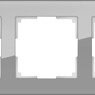 фото Рамка на 5 постов (серый,стекло) WL01-Frame-05|a030779 WERKEL
