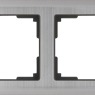 фото Рамка на 2 поста (глянцевый никель) WL02-Frame-02|a028860 WERKEL